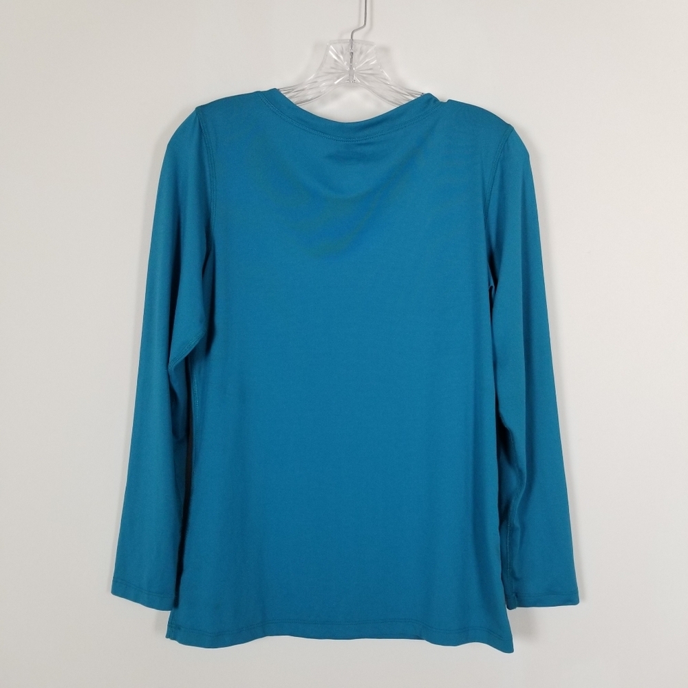 Tommie Copper Long Sleeve V-Neck Shirt Top 2X Bust 34-35 - Picture 4 of 5
